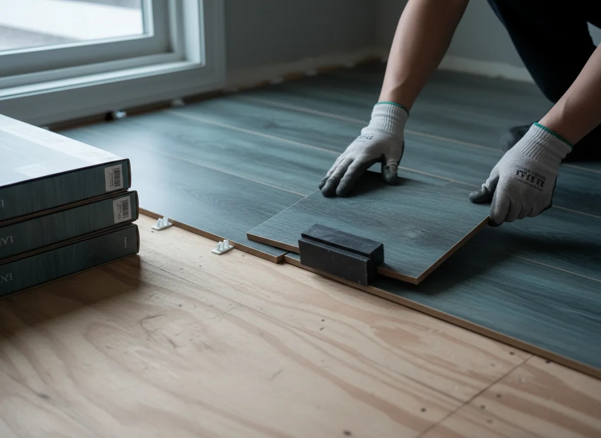 Luxury Vinyl Plank Installation company in Hampton, NE